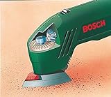 Bosch DIY Deltaschleifer PDA 180, 3 Schleifblätter, Karton (180 W, Schwingzahl 18.400 min-1, Schleifplattenmaß über Eck 92 mm, Schwingkreis-Ø 1,5 mm) - 2